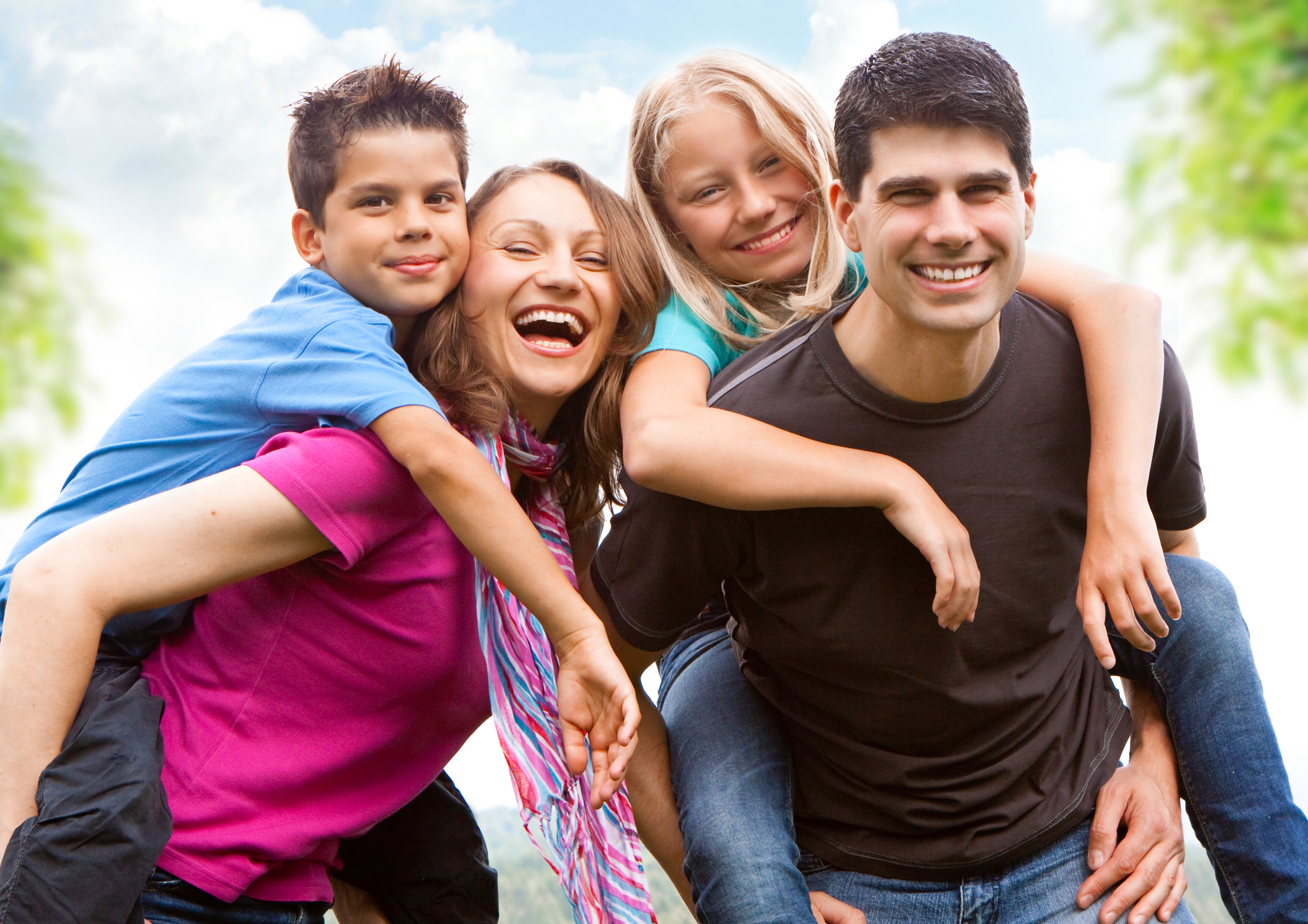 6 Families In Church Stock Photos Images