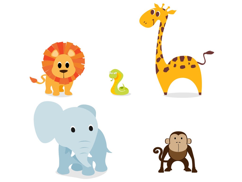 Free Vector Clip Art Animals