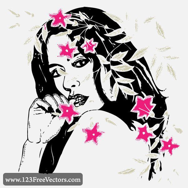 Free Vector Clip Art Woman