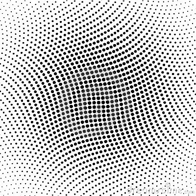 Free Vector Halftone Dot Pattern