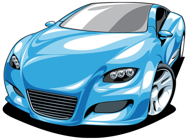 Free Vector Sports Car