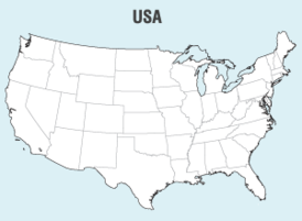 Free Vector United States Map