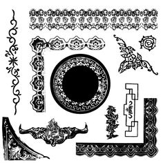 Free Vintage Vector Borders and Frames Free Vintage Vector Borders and Frames