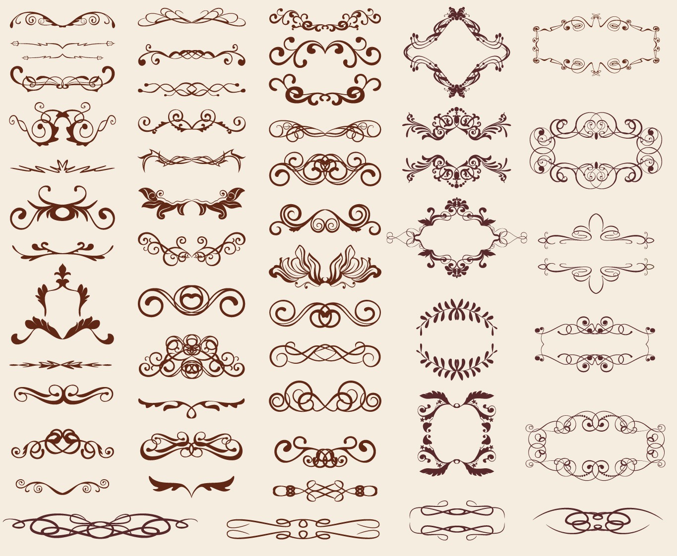 Free Vintage Vector Design Elements Free Vintage Vector Design Elements