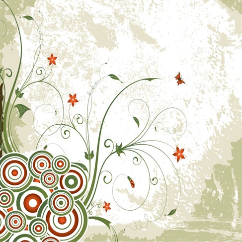 15 Antique Swirl Vector Images