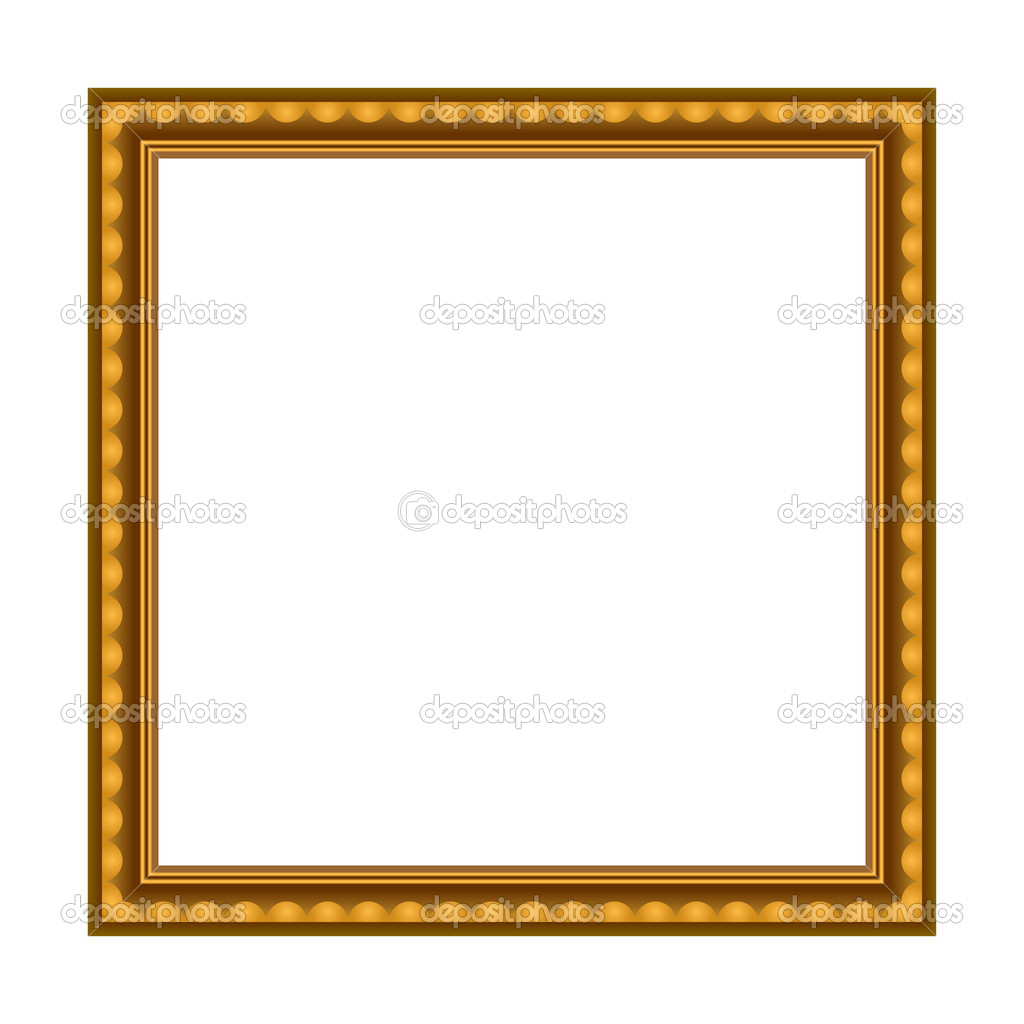 Gold Frame Vector