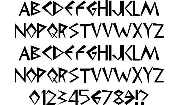 Greek Alphabet Font Free Download