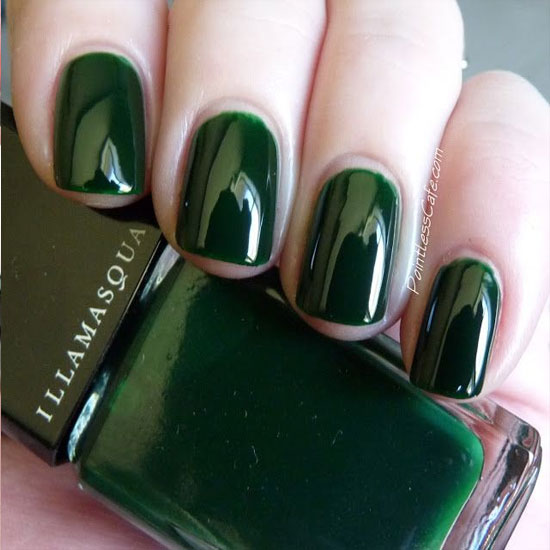 Green Nail Art Design