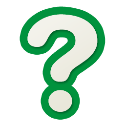 Green Question Mark Icon