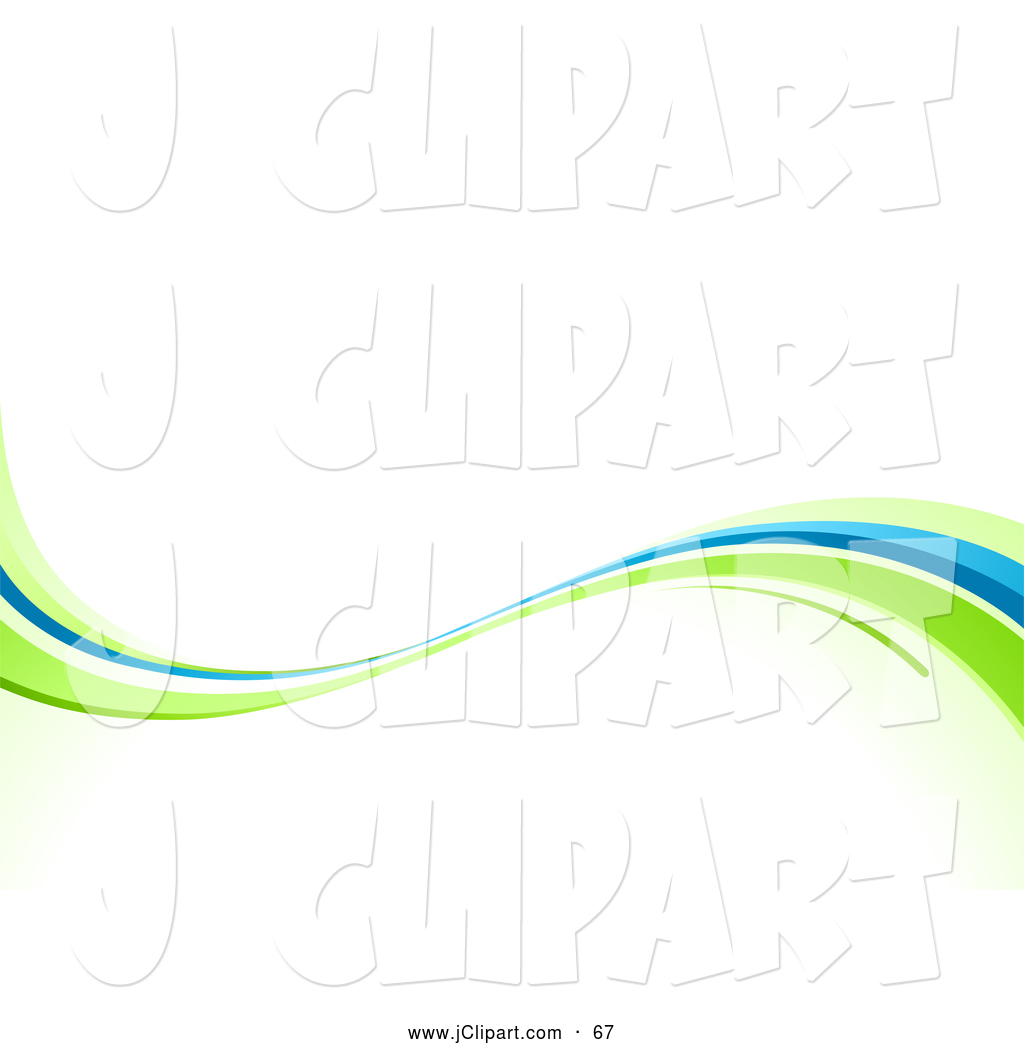 Green Wave Clip Art