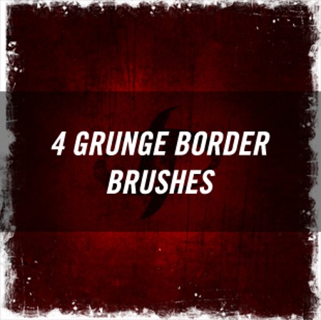 Grunge Borders Photoshop Brushes