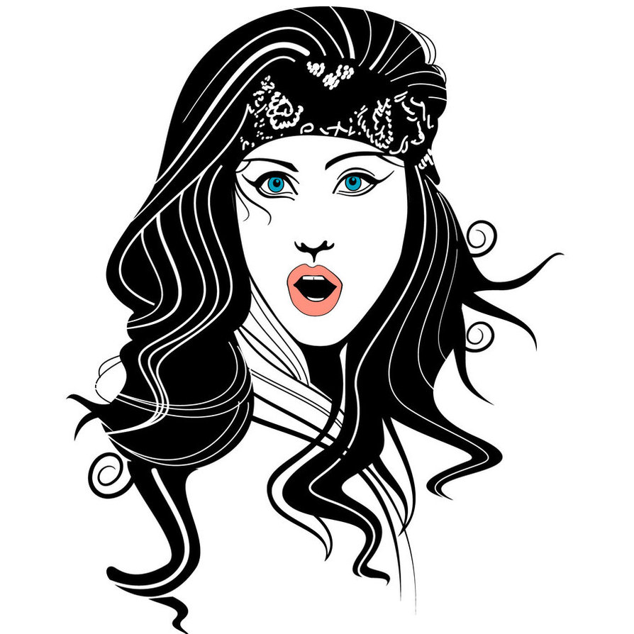 Gypsy Woman Clip Art