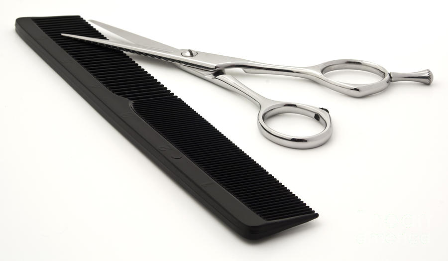 Hair Scissors and Comb