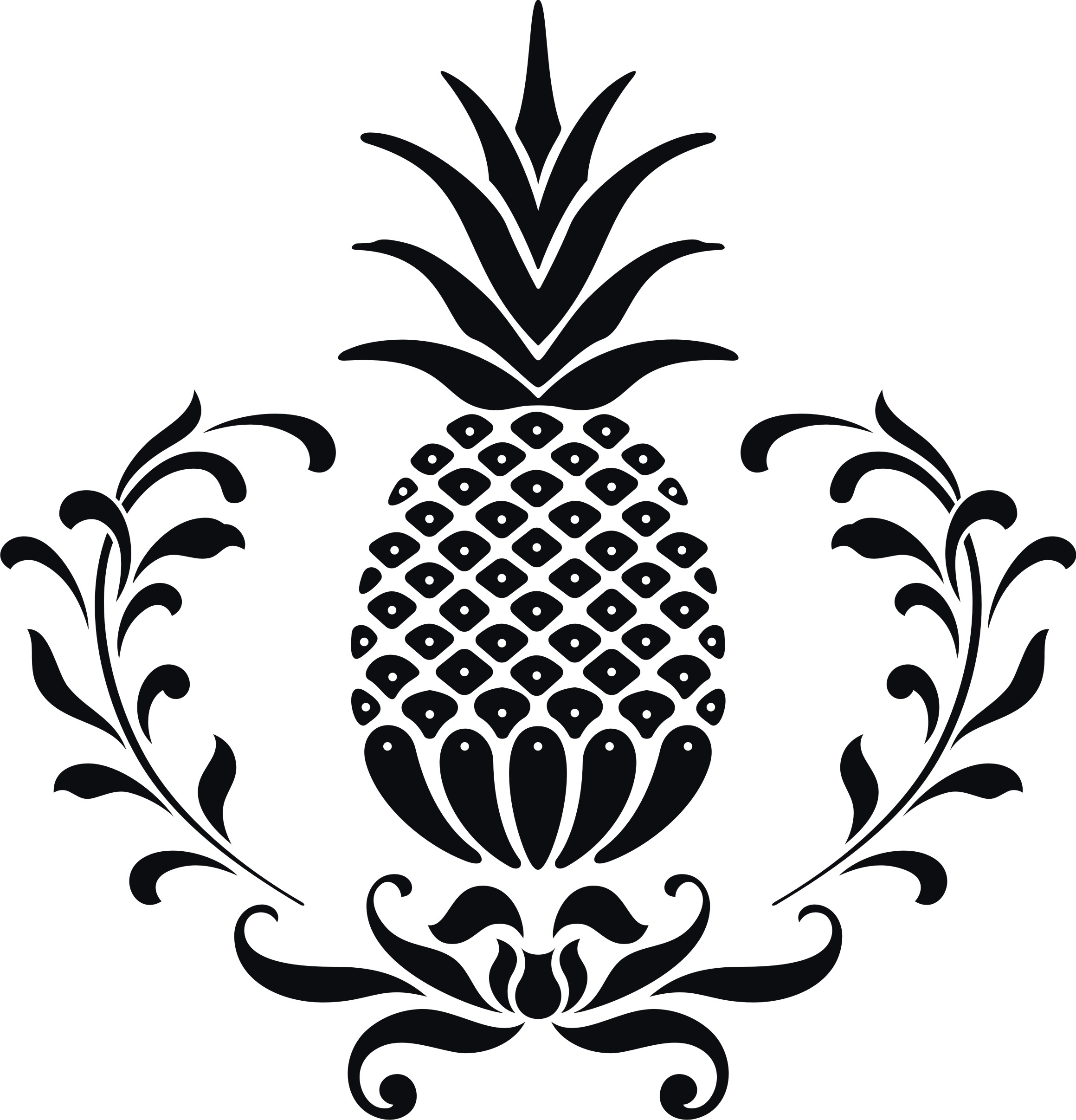 Hospitality Pineapple Clip Art