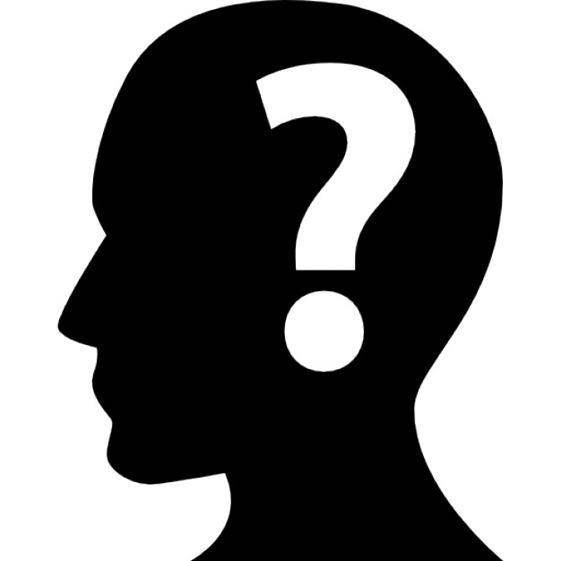 Human Head with Question Mark