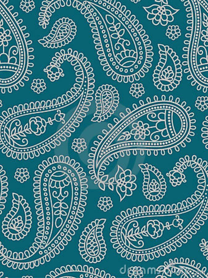 Indian Paisley Pattern Indian Paisley Pattern