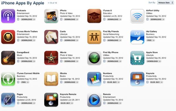 iPhone 5 Apps