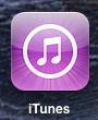 iTunes Icon On iPad