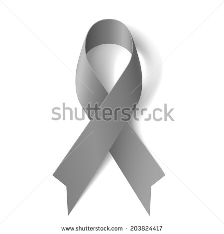 6 Photos of Grey Cancer Ribbon Vector