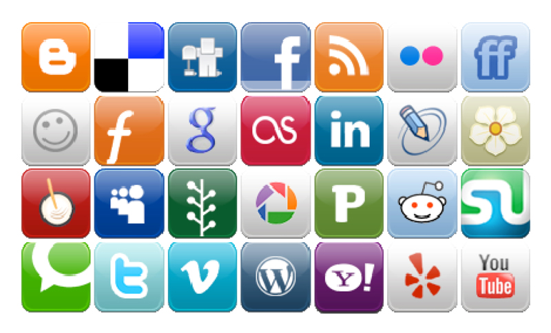 Marketing Social Media Logos