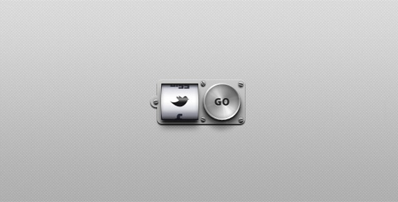 Metal Social Media Buttons Free Metal Social Media Buttons Free