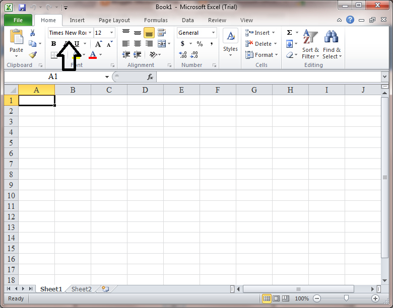 Microsoft Excel 2010