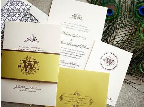 Modern Wedding Invitation