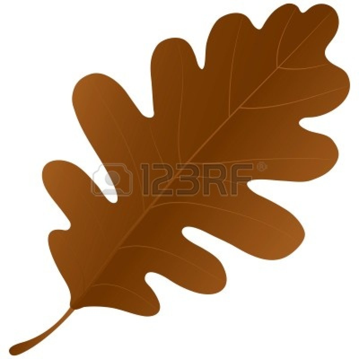 clip art oak leaf silhouette - photo #18