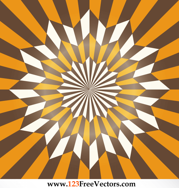 Optical Illusion Vector Art