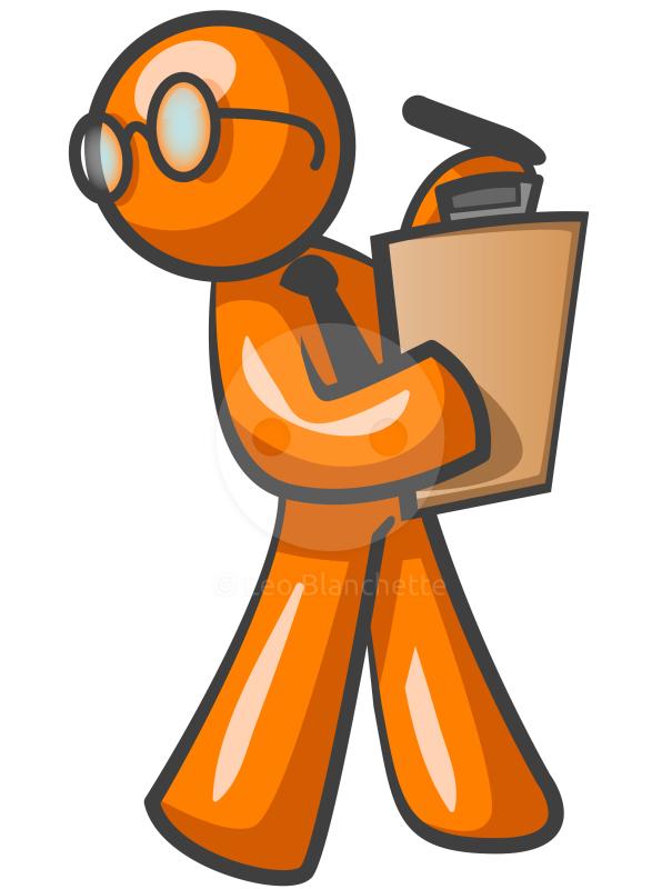 Orange Man Clip Art