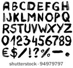 Paint Dripping Letter Fonts Paint Dripping Letter Fonts
