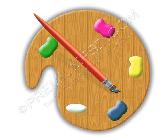 Paint Palette Design Paint Palette Design
