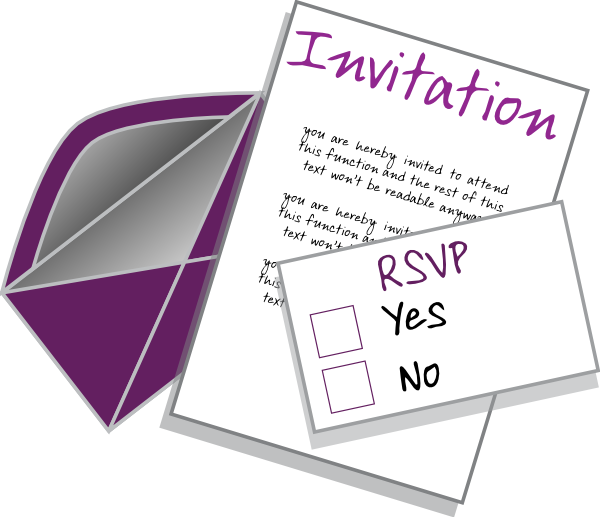 Party Invitation Clip Art