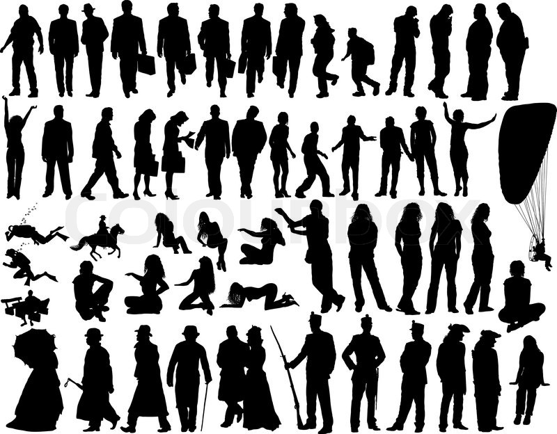 Person Silhouette Vector