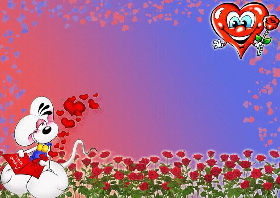 Photoshop Cartoon Flowers