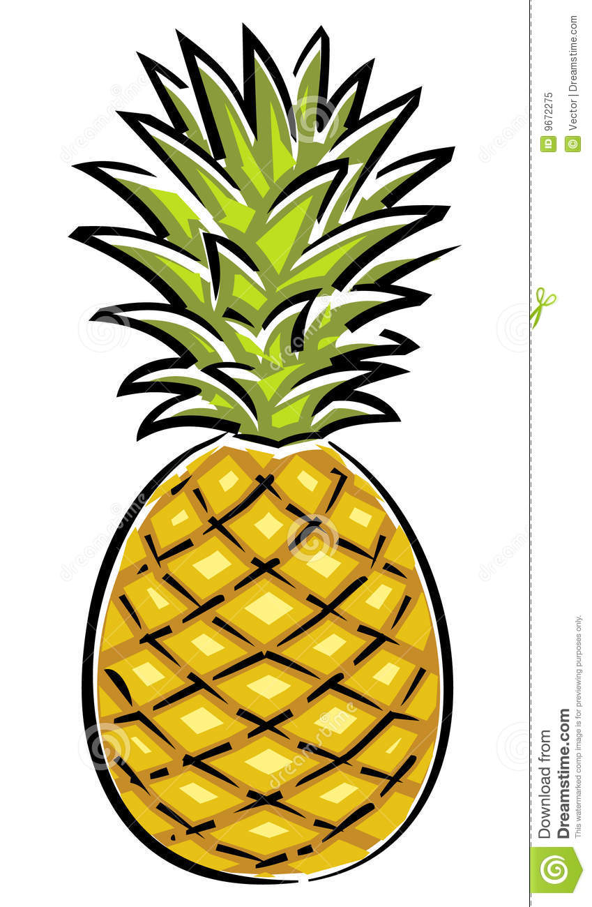 Pineapple Vector Free Download