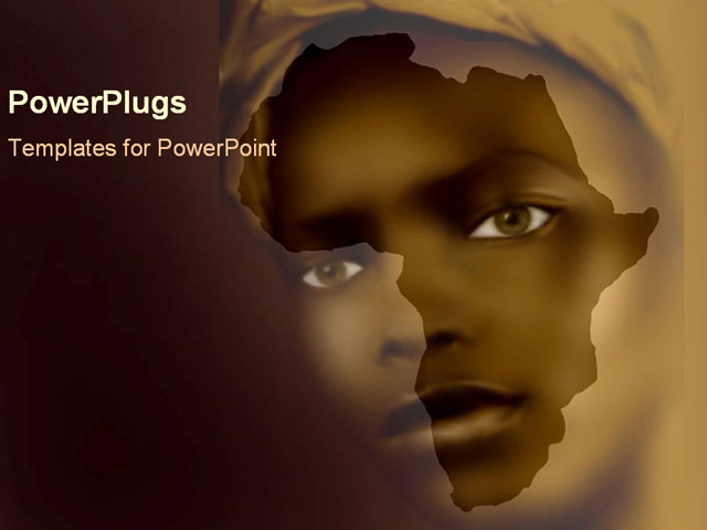 PowerPoint Templates African American Girls