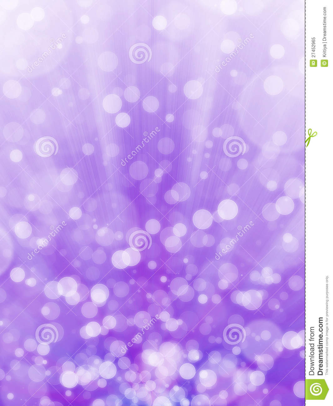 Purple Bokeh Abstract