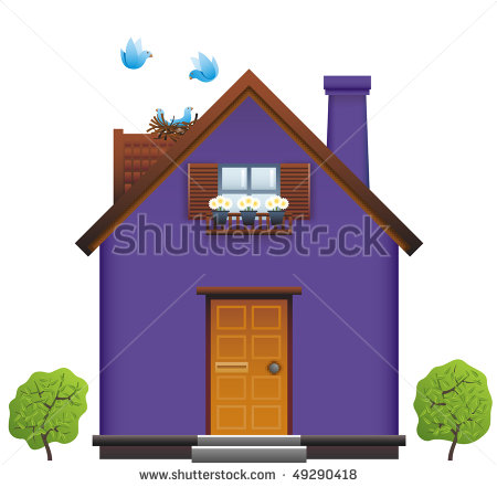 Purple House Icon