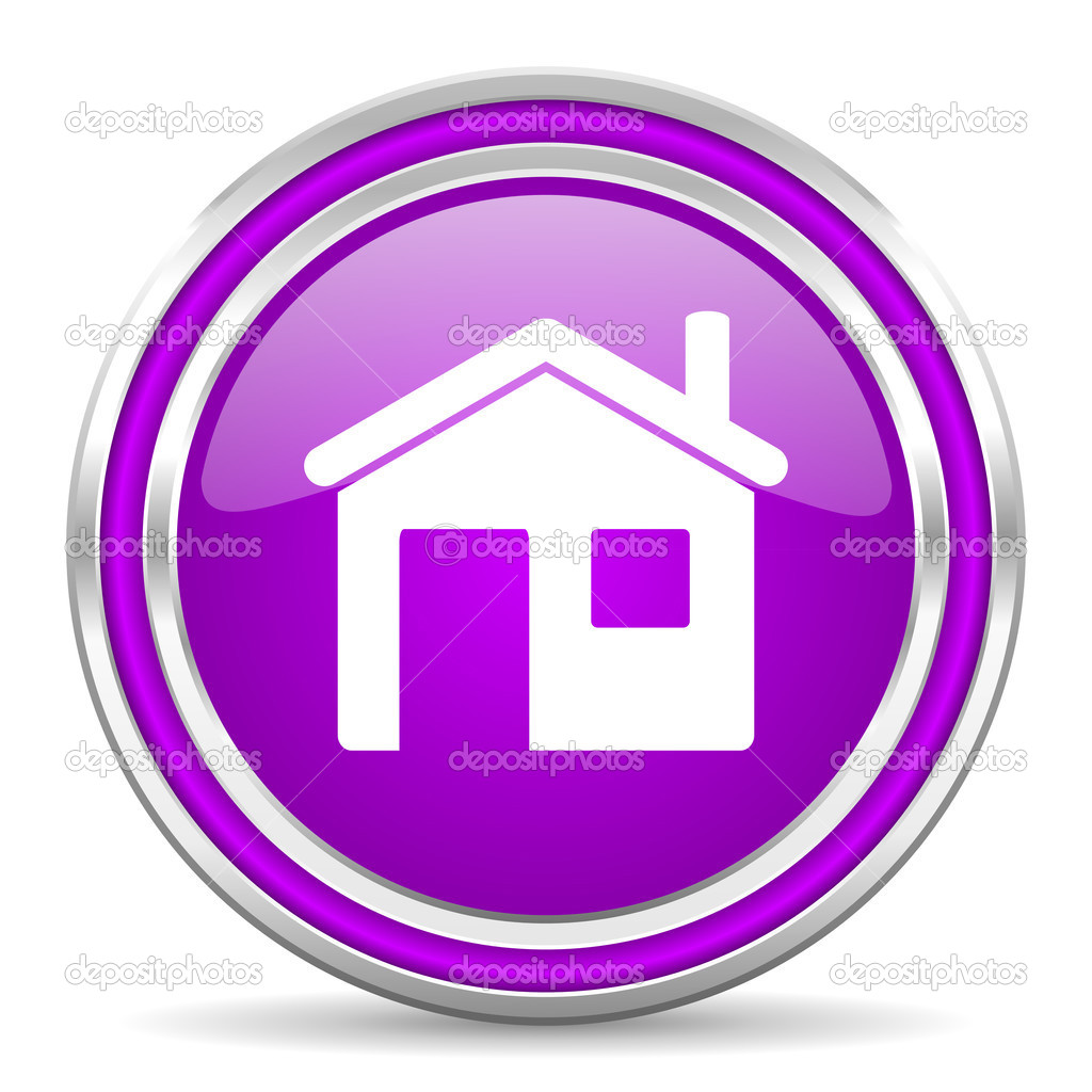 Purple Pinterest Icon