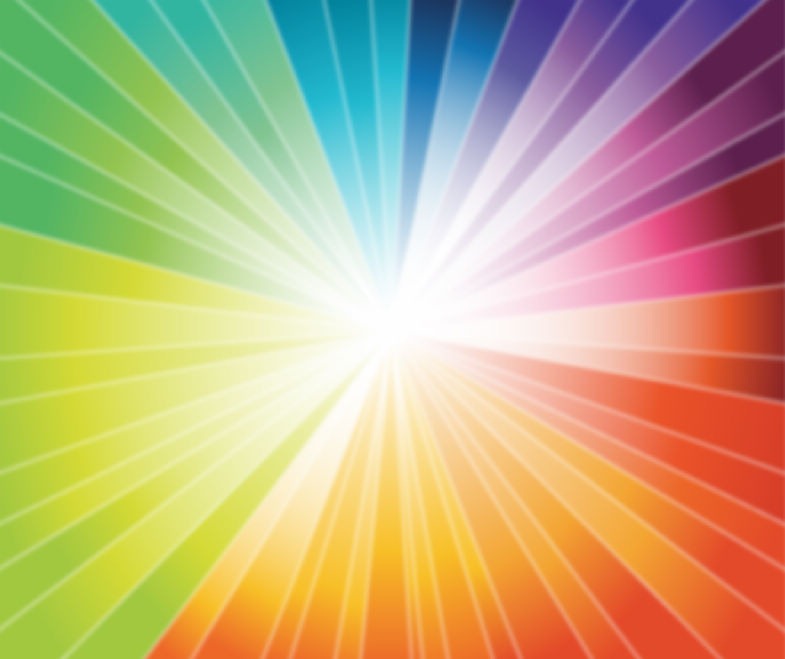 Rainbow Burst Vector Graphic Rainbow Burst Vector Graphic