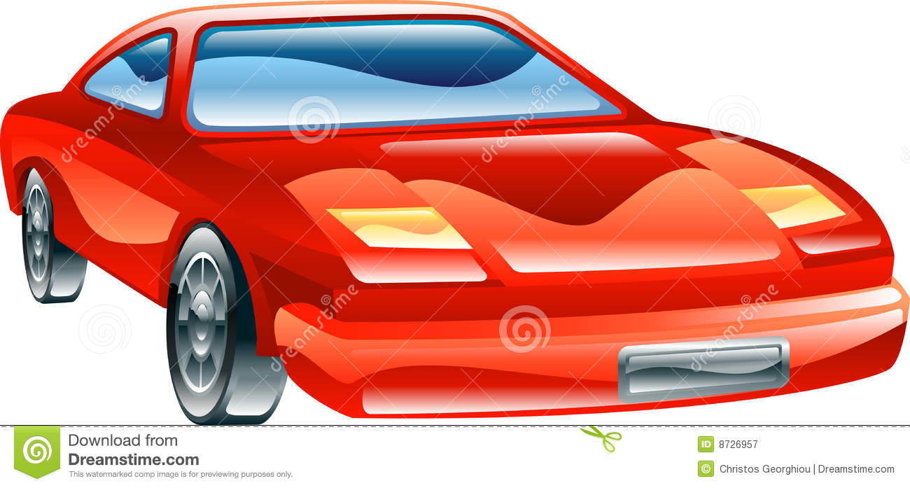 Red Sports Car Icon