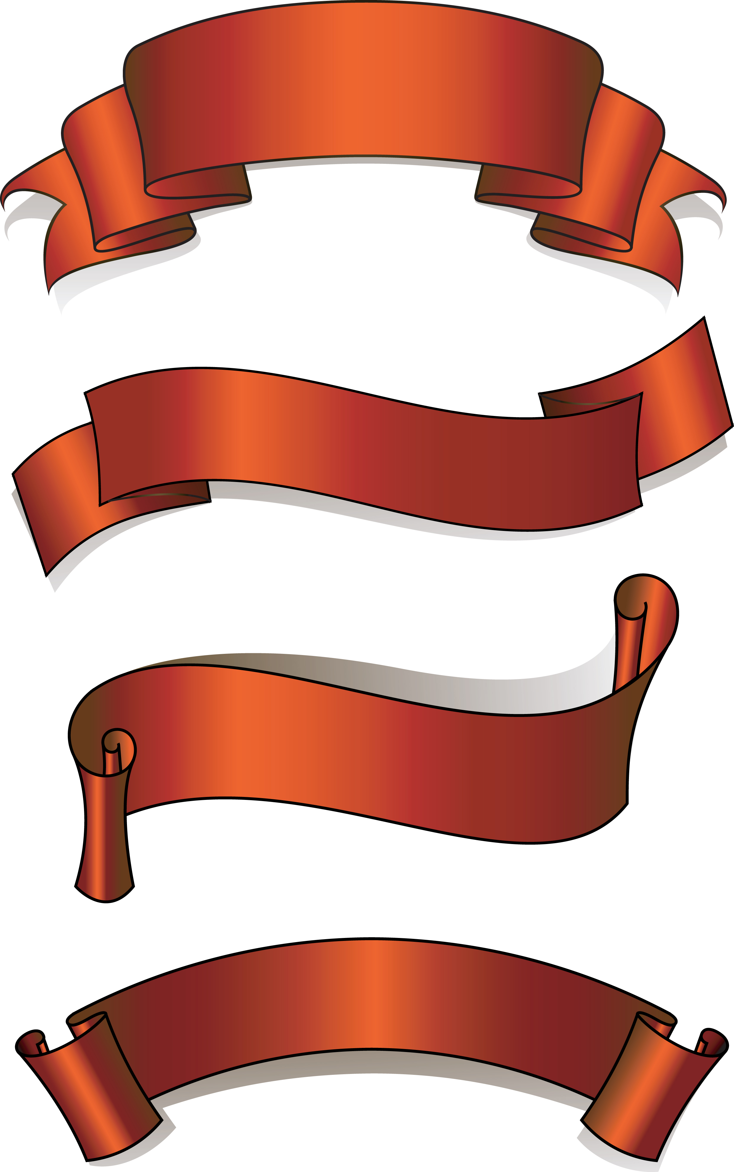 Ribbon Banner Vector