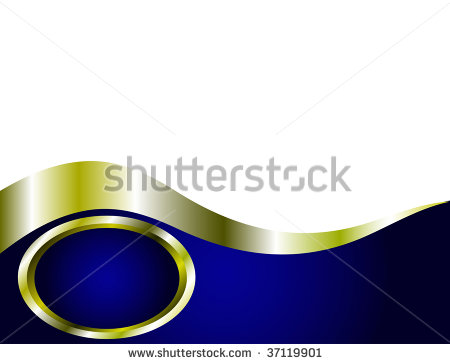 Royal Blue and Gold Background