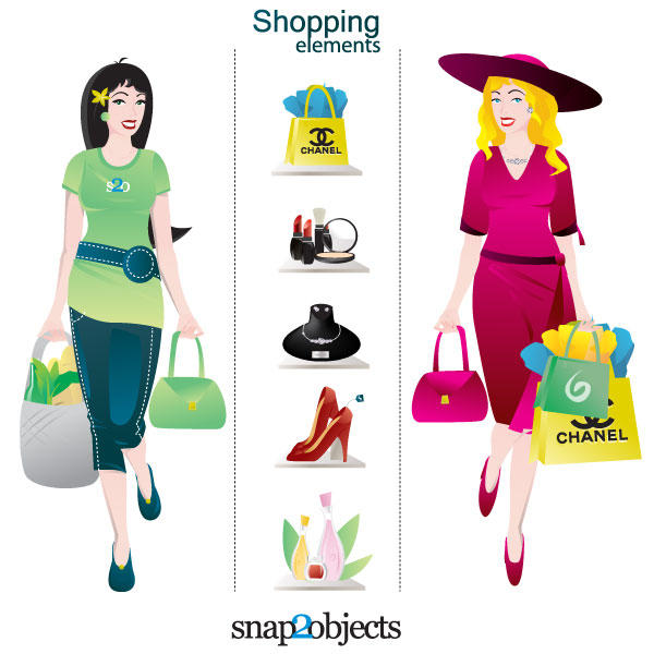 Shopping Vector Free