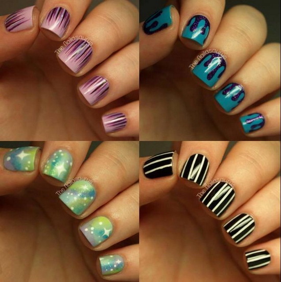 Short Acrylic Nail Designs