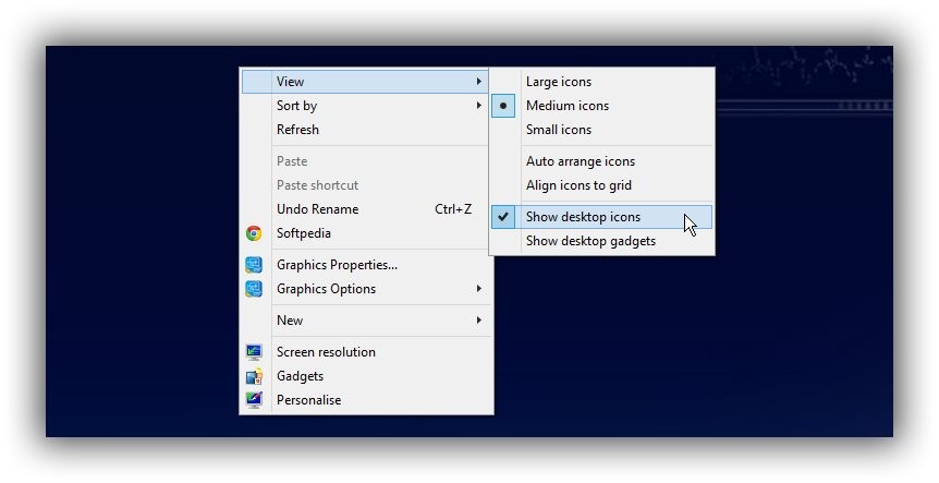 Show Desktop Icon Windows 1.0