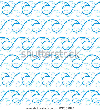 Simple Vector Wave Pattern