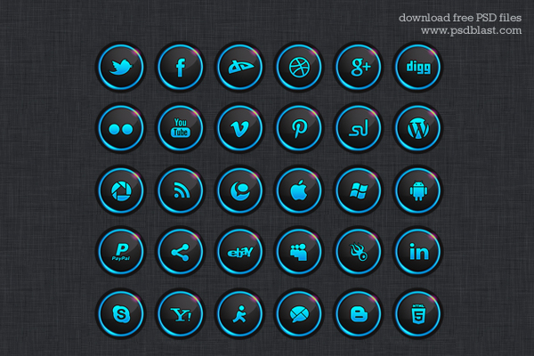 Social Media Icons Free Social Media Icons Free
