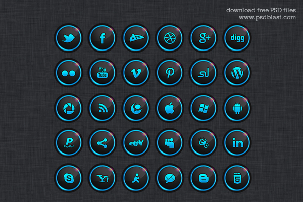 Social Media Icons Free